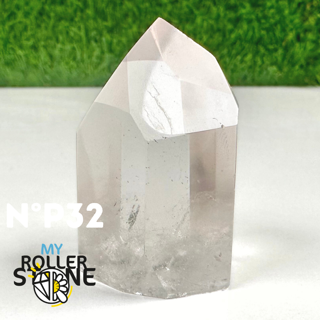 Pointe en Cristal de Roche Petite Taille