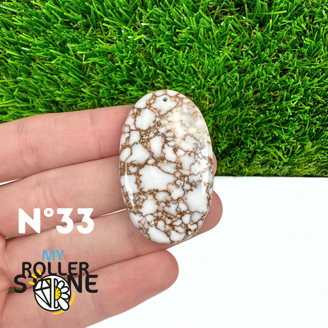 Pendentif en Magnésite « Cheval Sauvage »