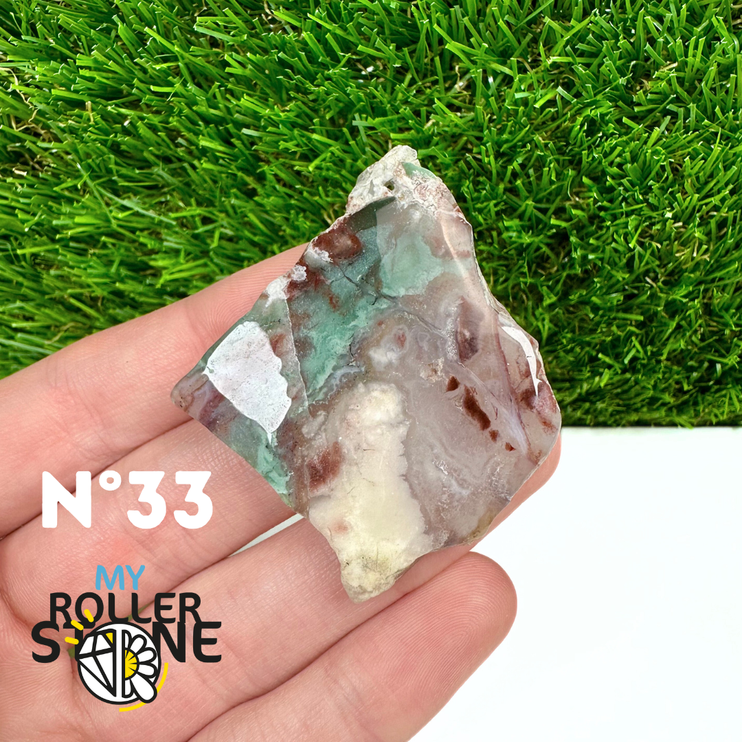 Pendentif Percé Aquaprase tranche 5A