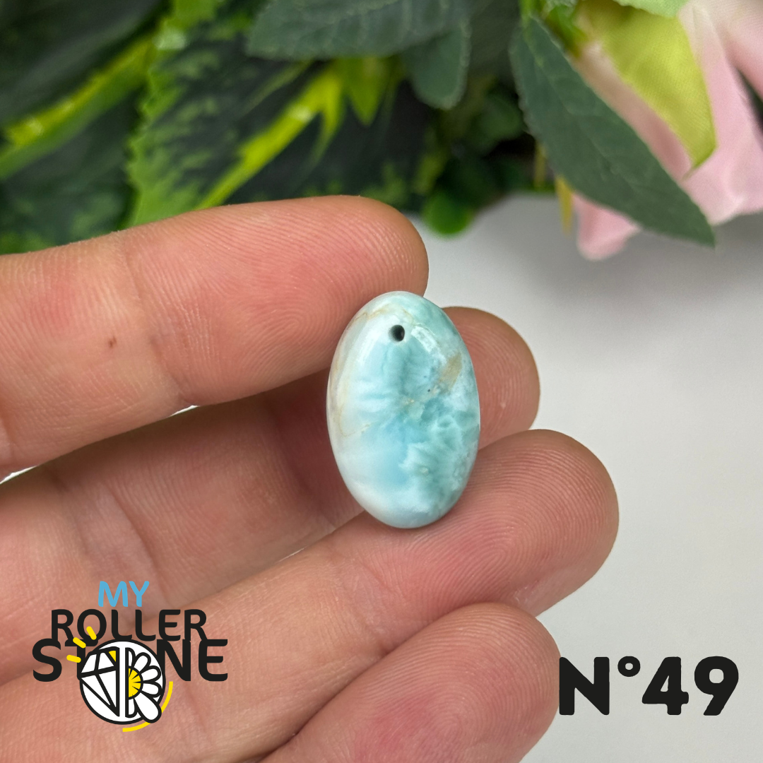 Pendentif Larimar 5A percé