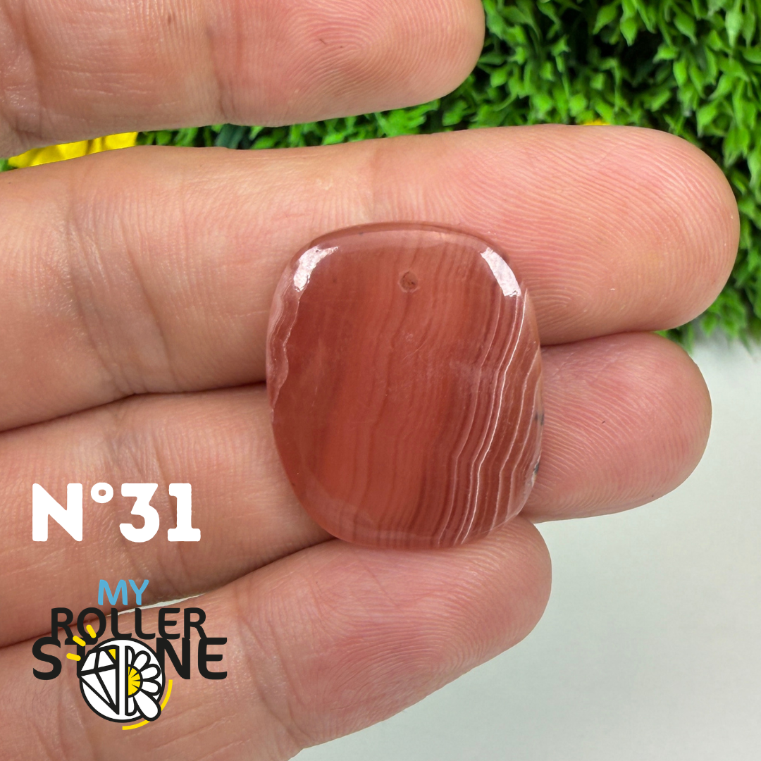 Pendentif percé Rhodochrosite Qualité gemme