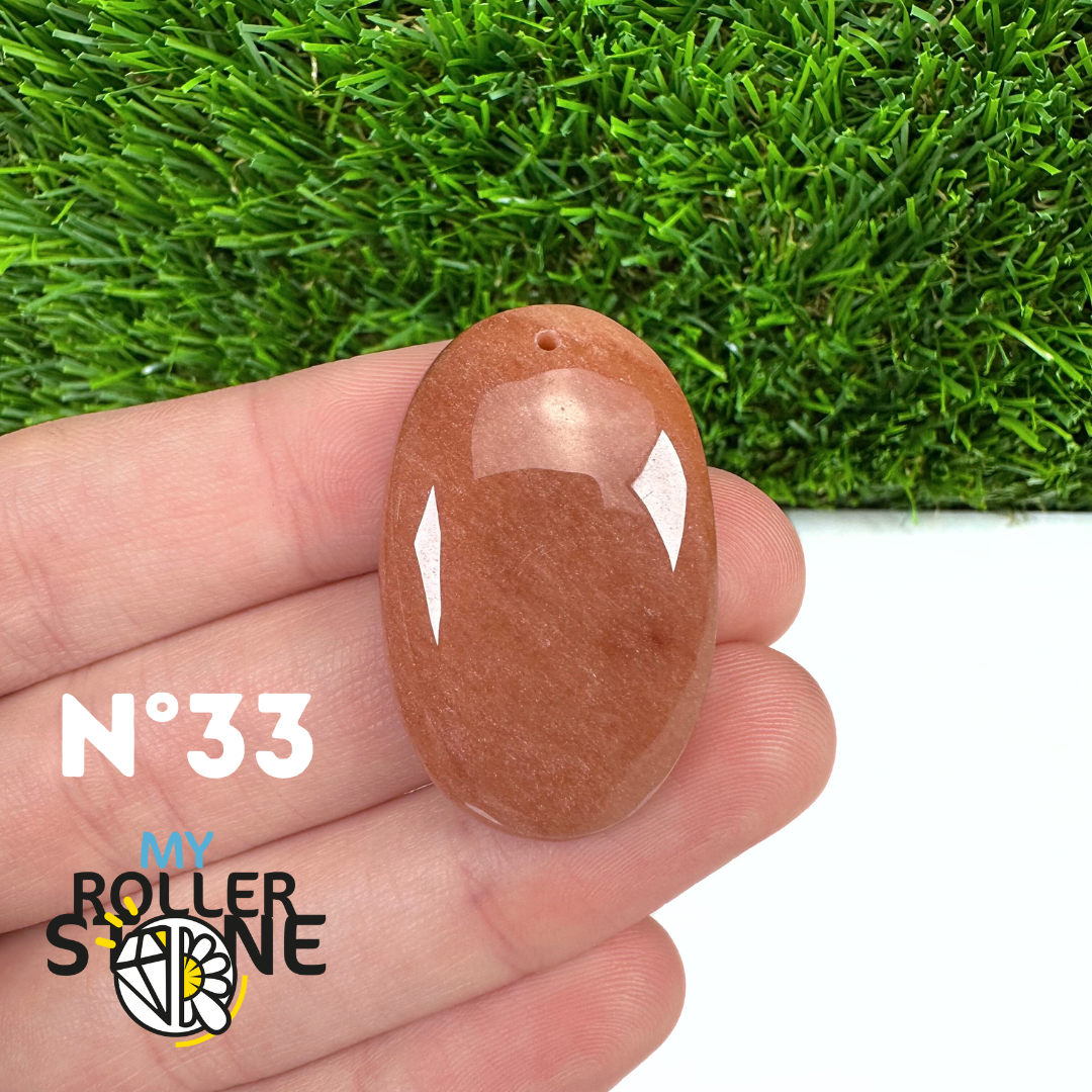 Pendentif Percé Amazonite Pêche