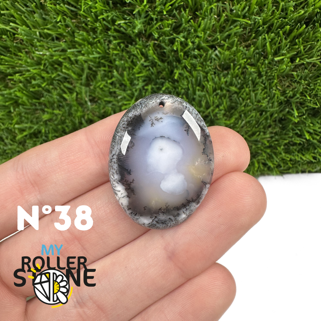 Pendentif Opale Dendritrique