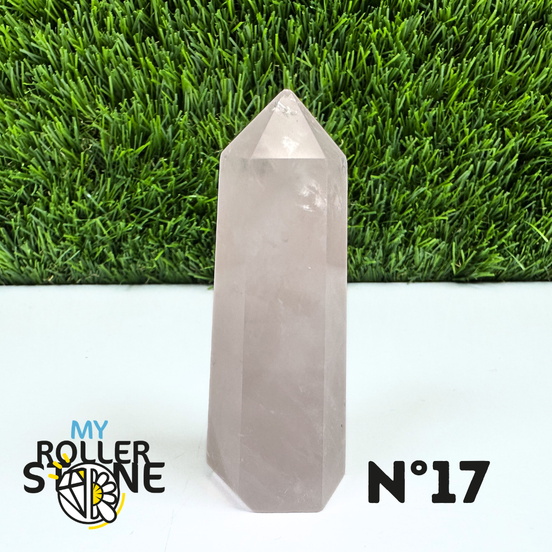 Pointes Pierre Quartz Rose