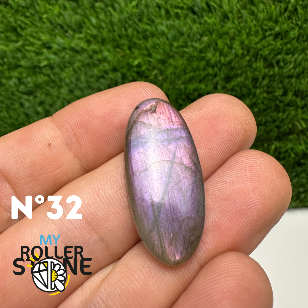 Pendentifs Labradorite Violette forme Libre 5A