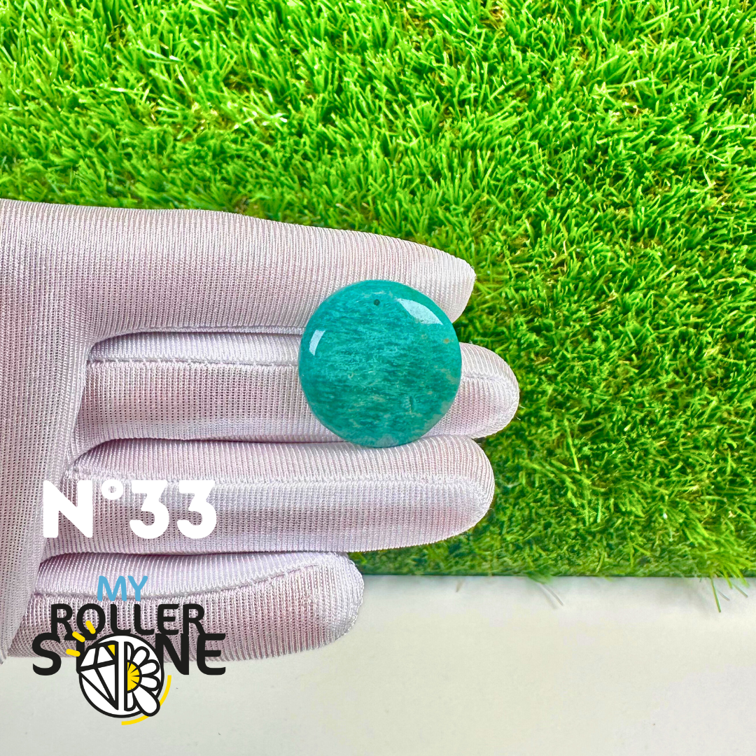 Pendentif Amazonite bleue