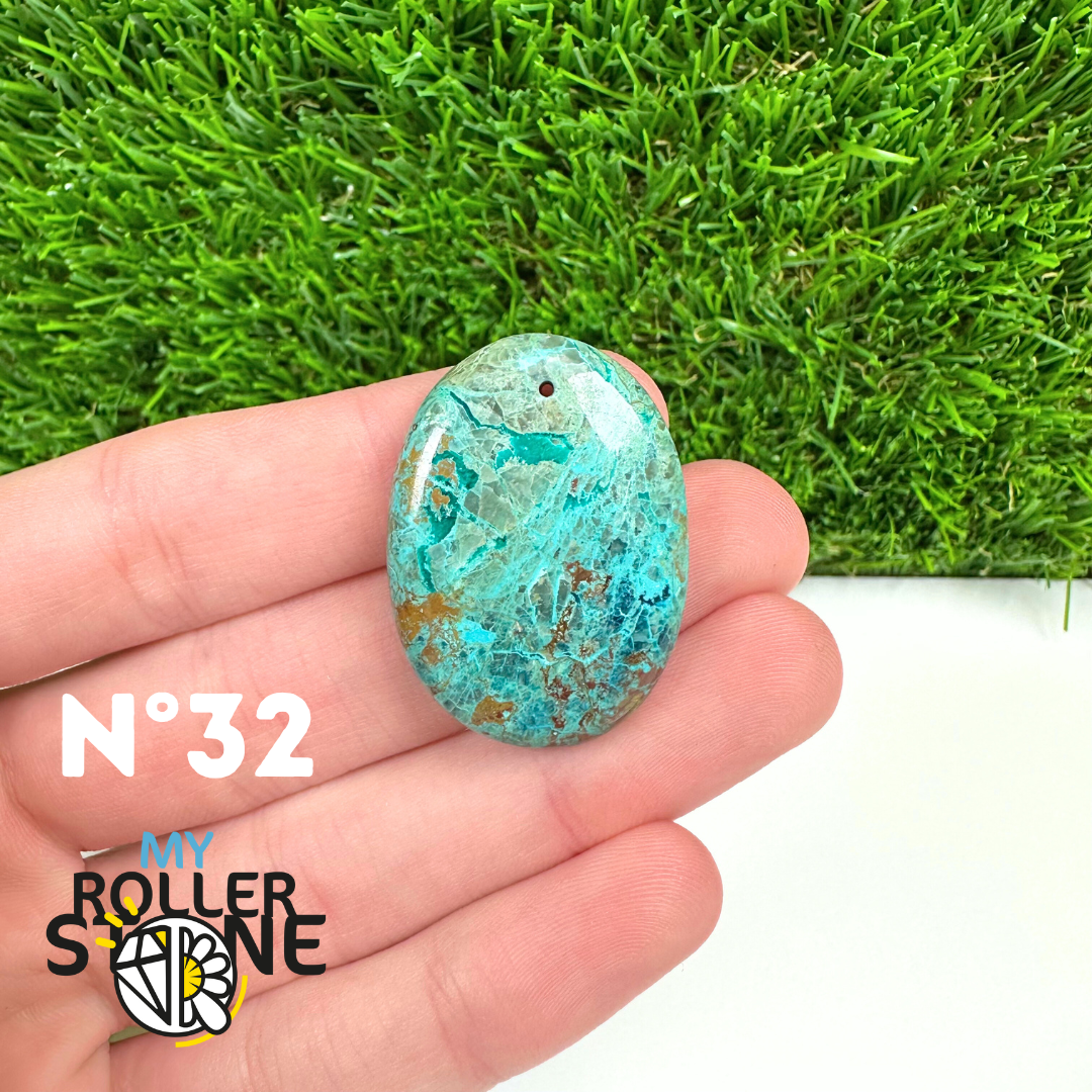 Pendentif Percé Shattuckite 5A