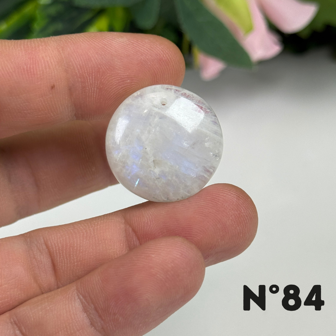 Pendentifs Pierre de lune Forme Libre 5A