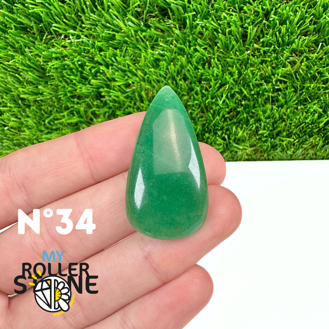 Pendentif Percé Aventurine 5A