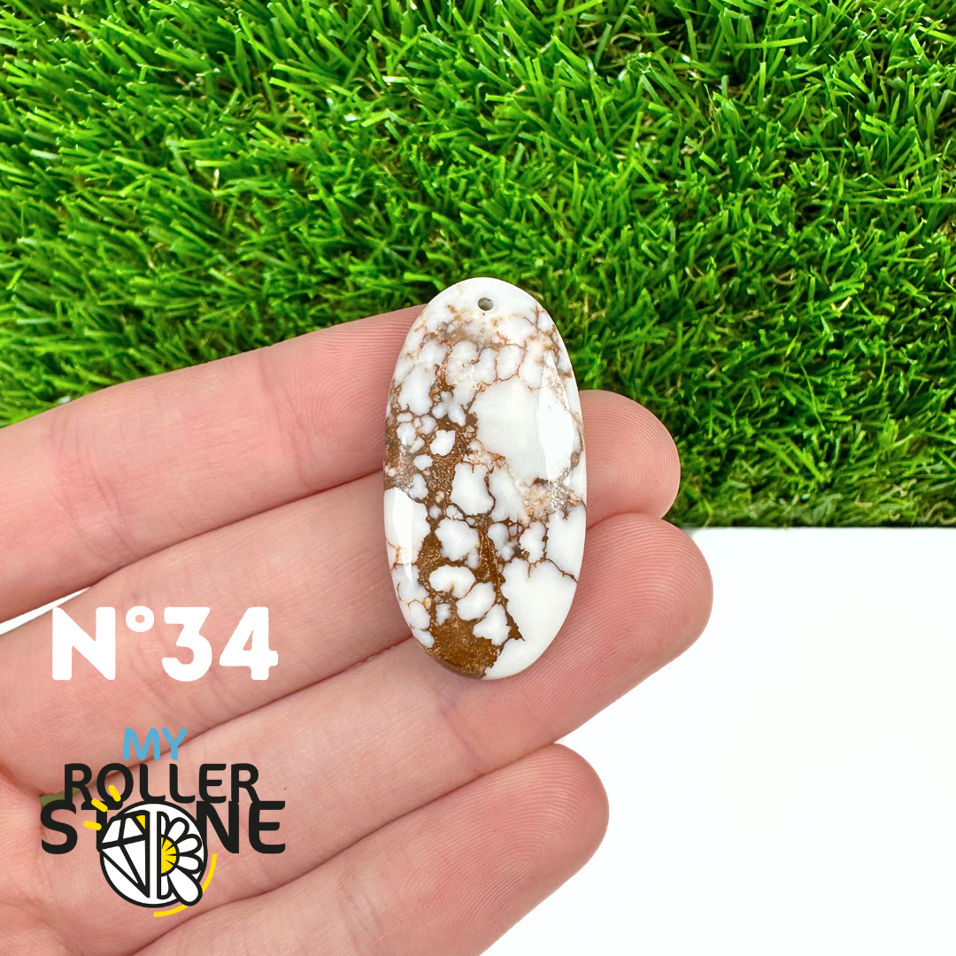 Pendentif en Magnésite « Cheval Sauvage »