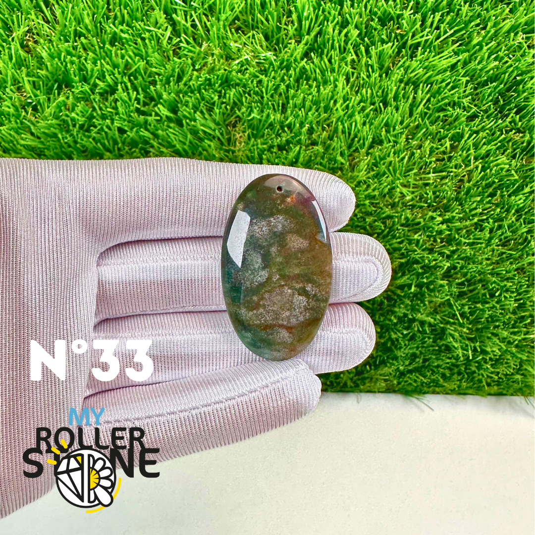 Pendentif Percé Héliotrope