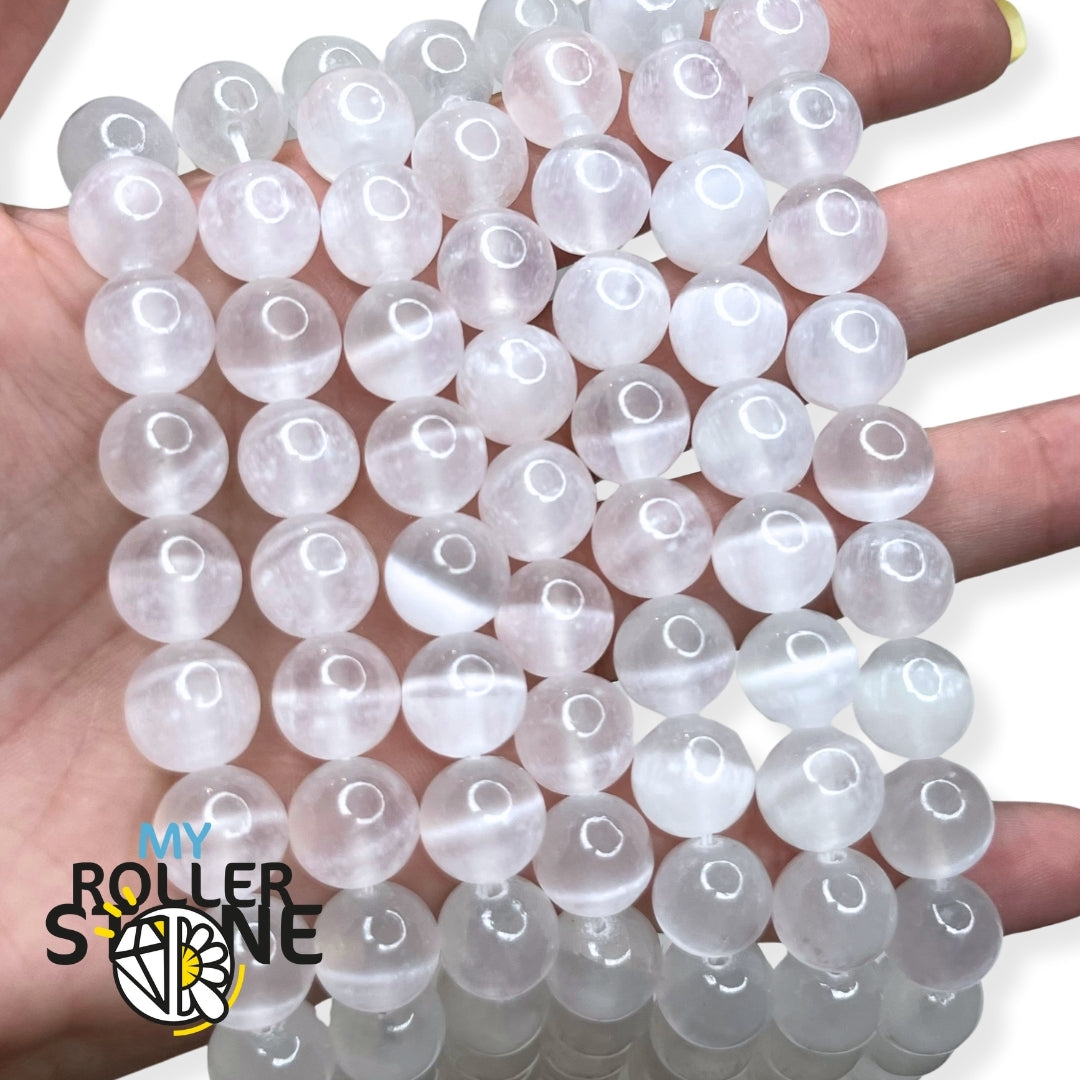 Perle Selenite 5A 10 MM