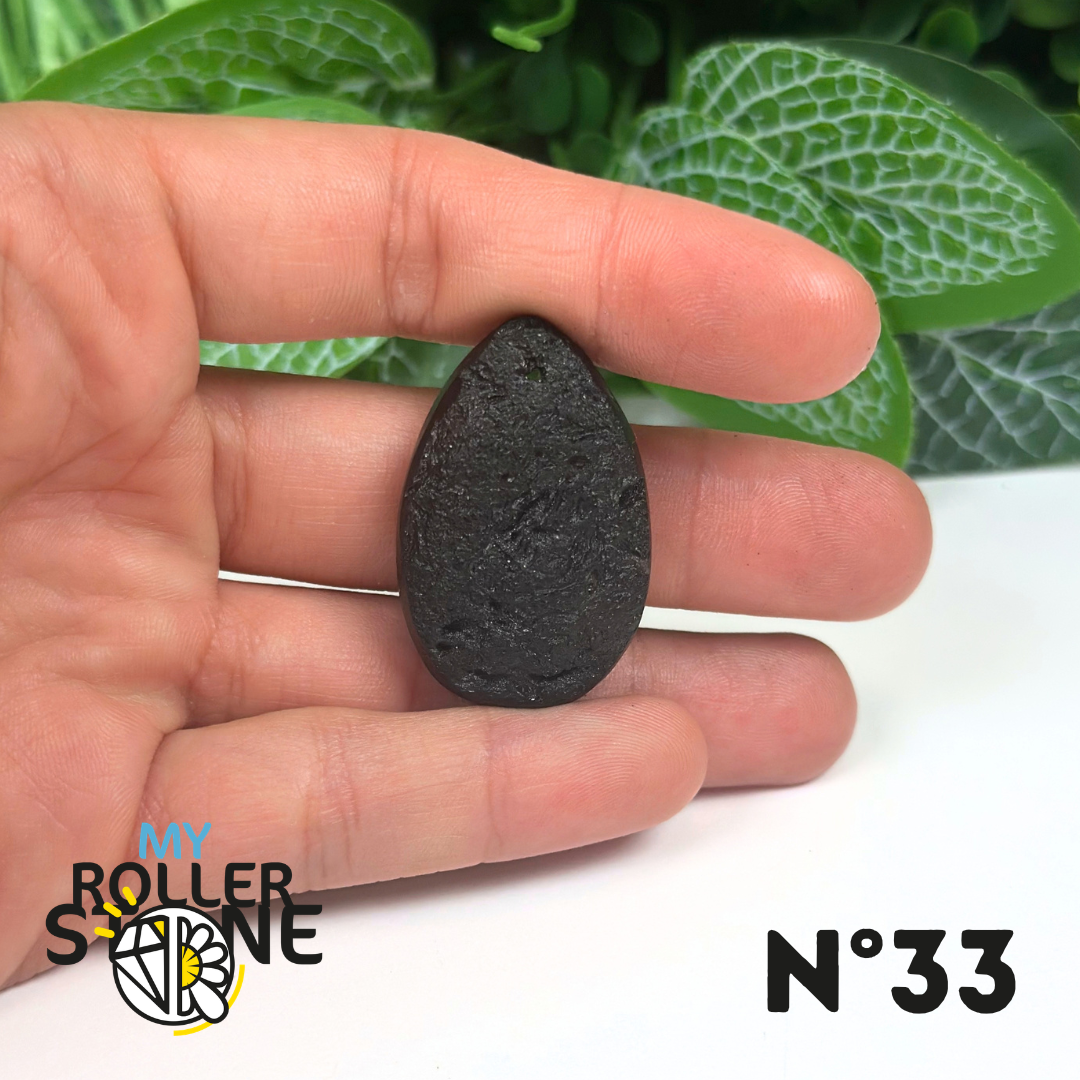 Pendentif Tectite Percé