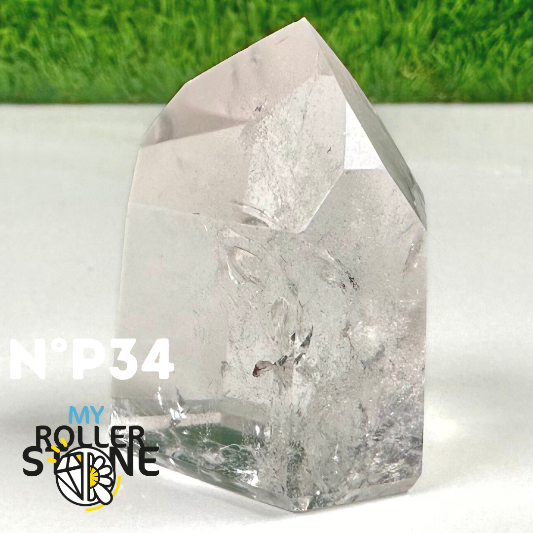 Pointe en Cristal de Roche Petite Taille