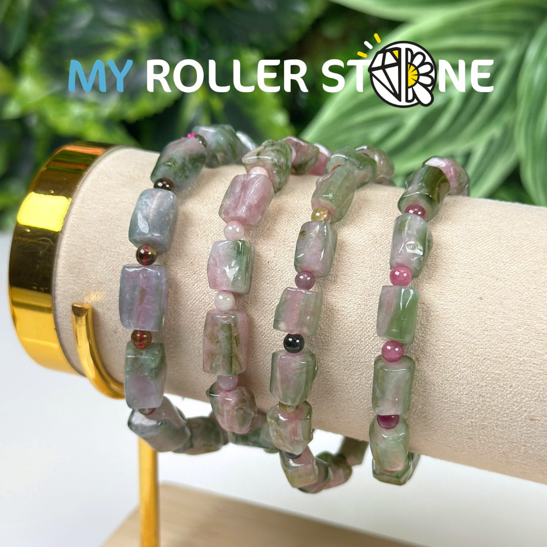 Bracelet Tourmaline Watermelon