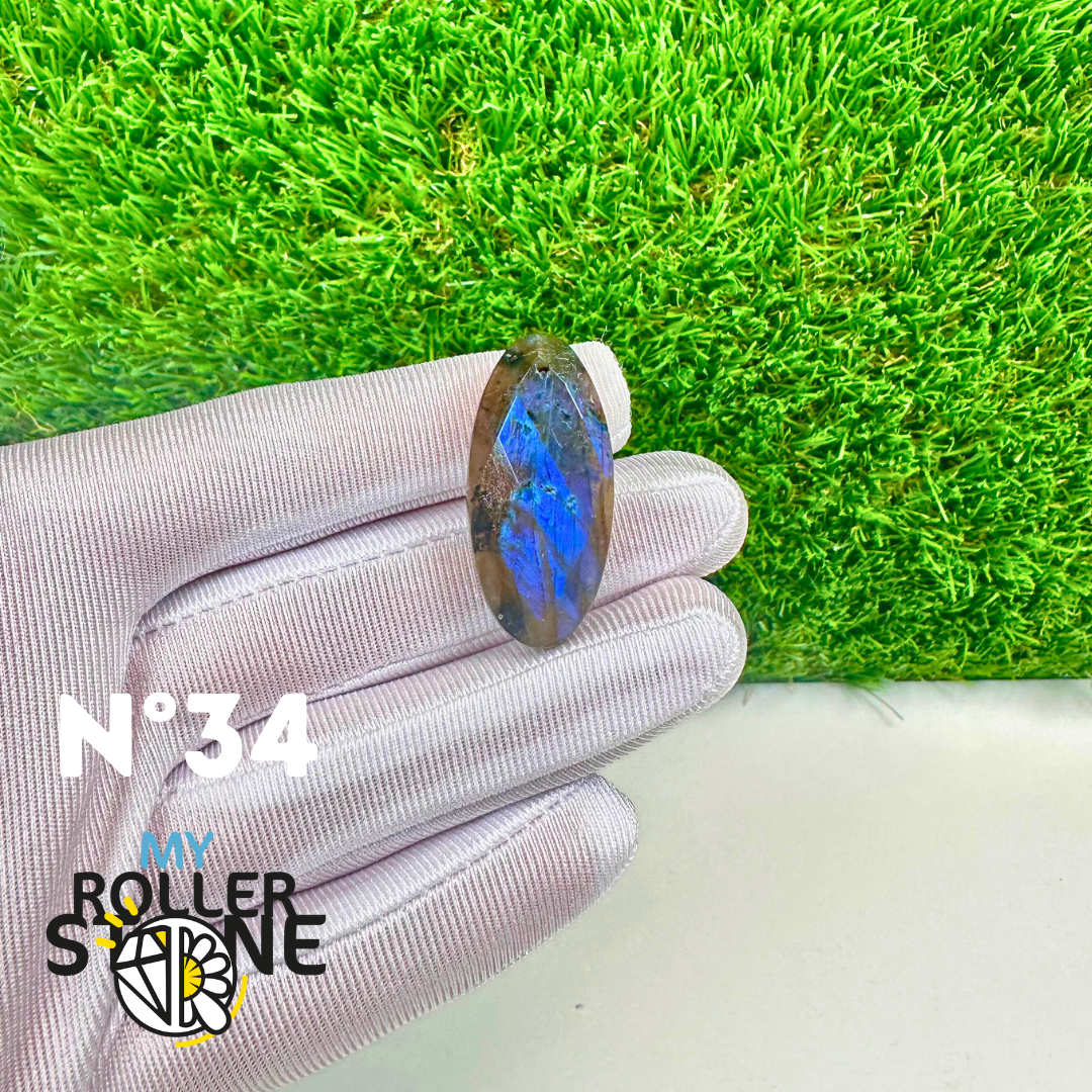 Pendentifs Labradorite blue fire Facettée 5A