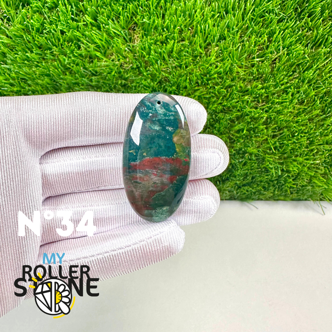 Pendentif Percé Héliotrope