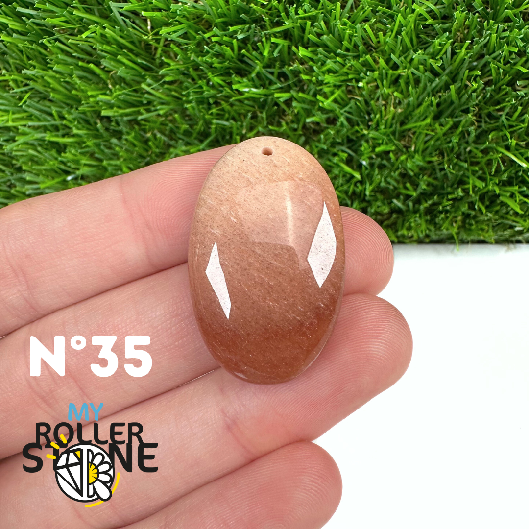 Pendentif Percé Amazonite Pêche