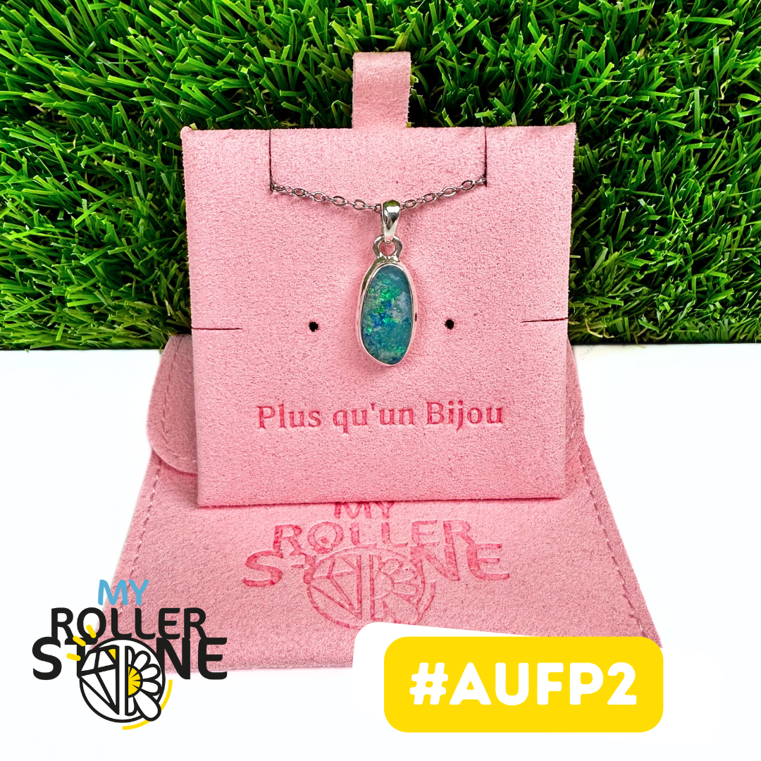 Pendentif Opale Australienne Argent 925 (AUFP2)