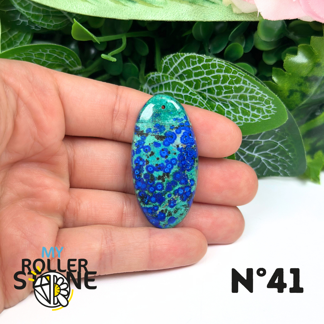 Pendentif Azurite Malachite 5A