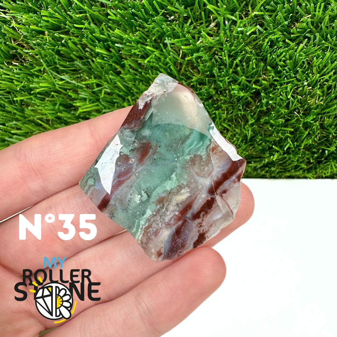 Pendentif Percé Aquaprase tranche 5A