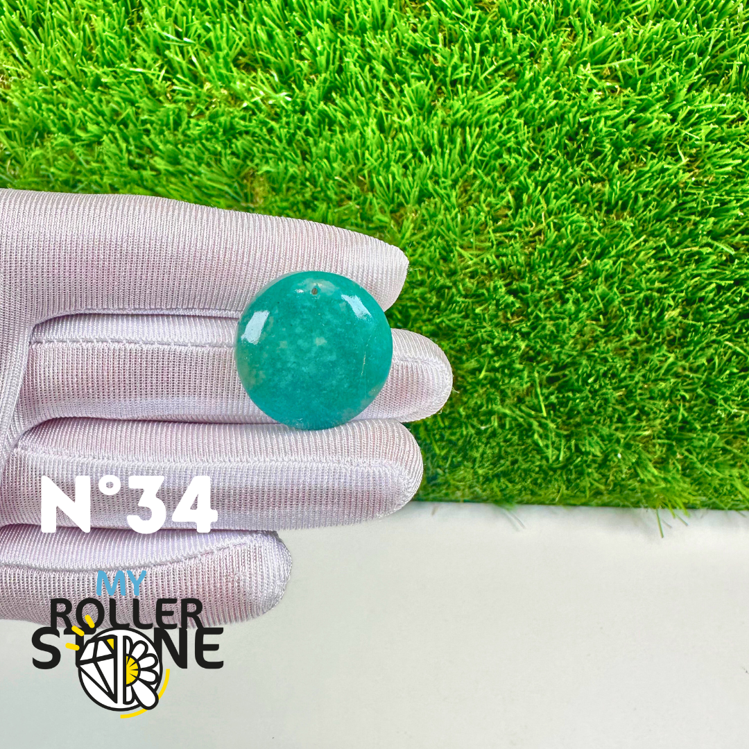 Pendentif Amazonite bleue