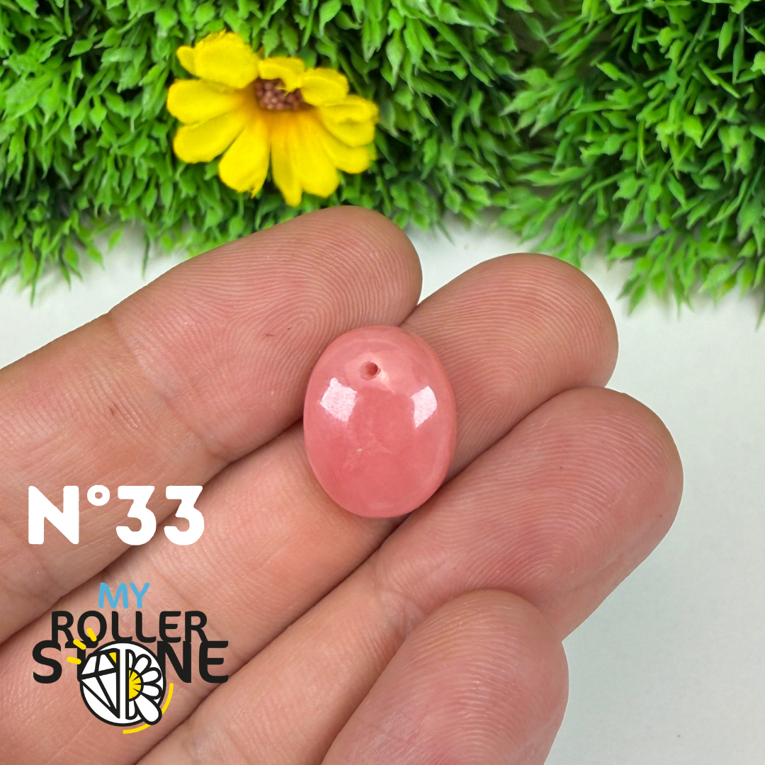 Pendentif percé Rhodochrosite Qualité gemme