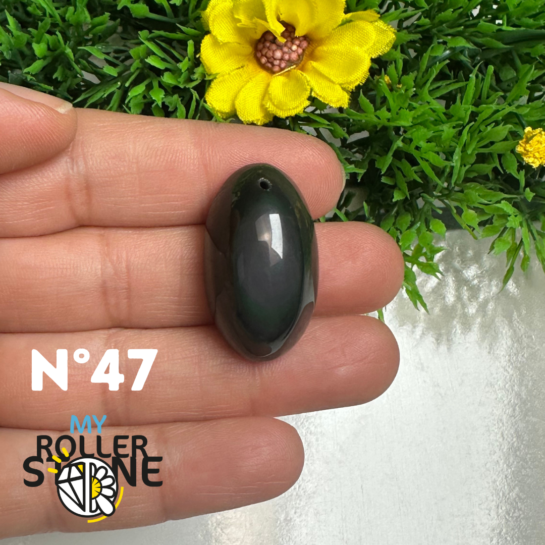 Pendentif Obsidienne Arc-en-Ciel 5A (Oeil céleste)