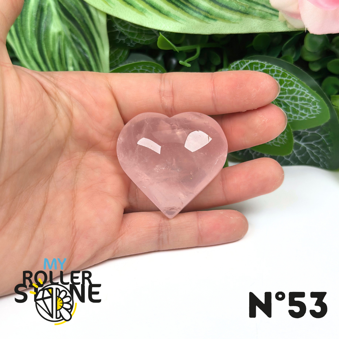 Cœur en Quartz rose