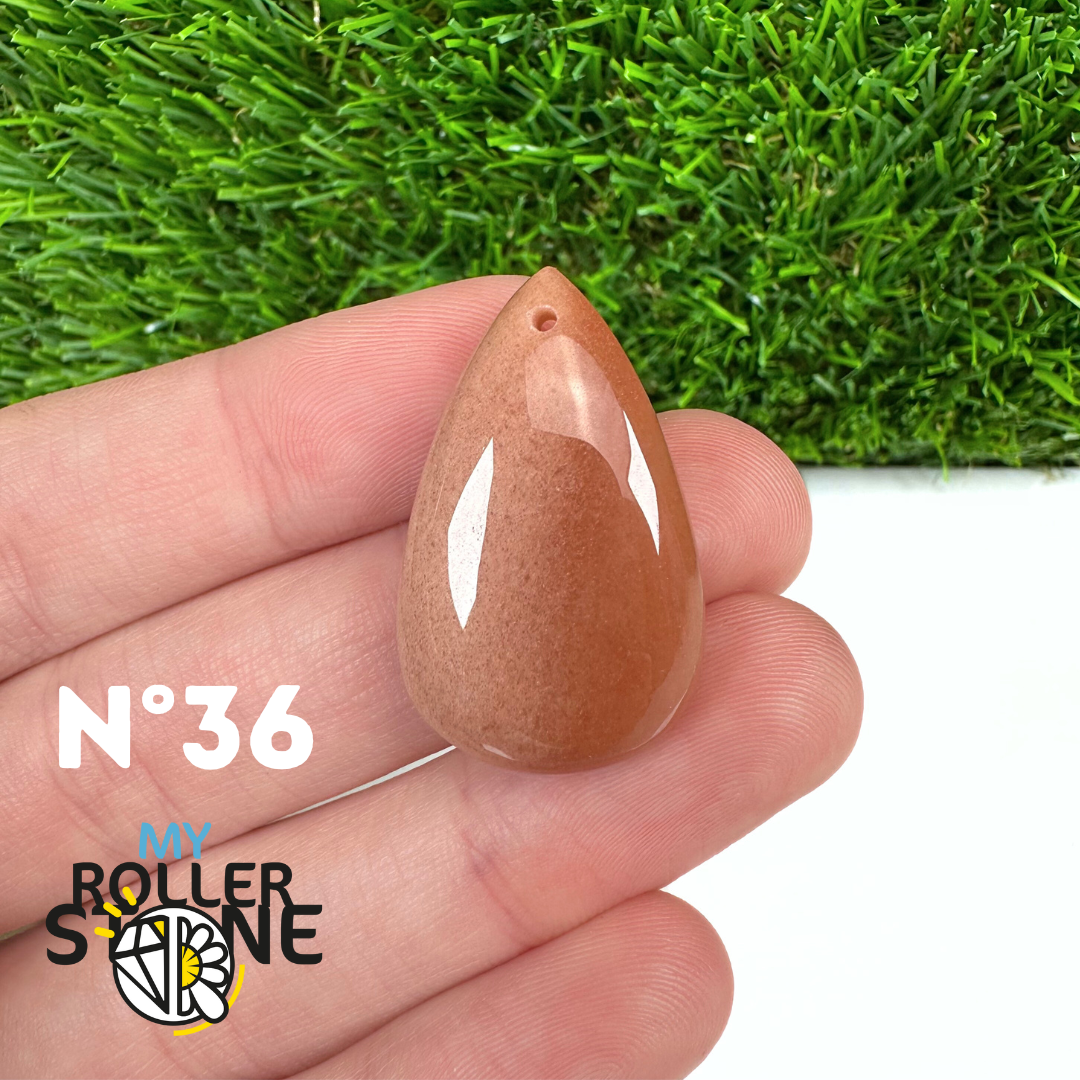 Pendentif Percé Amazonite Pêche