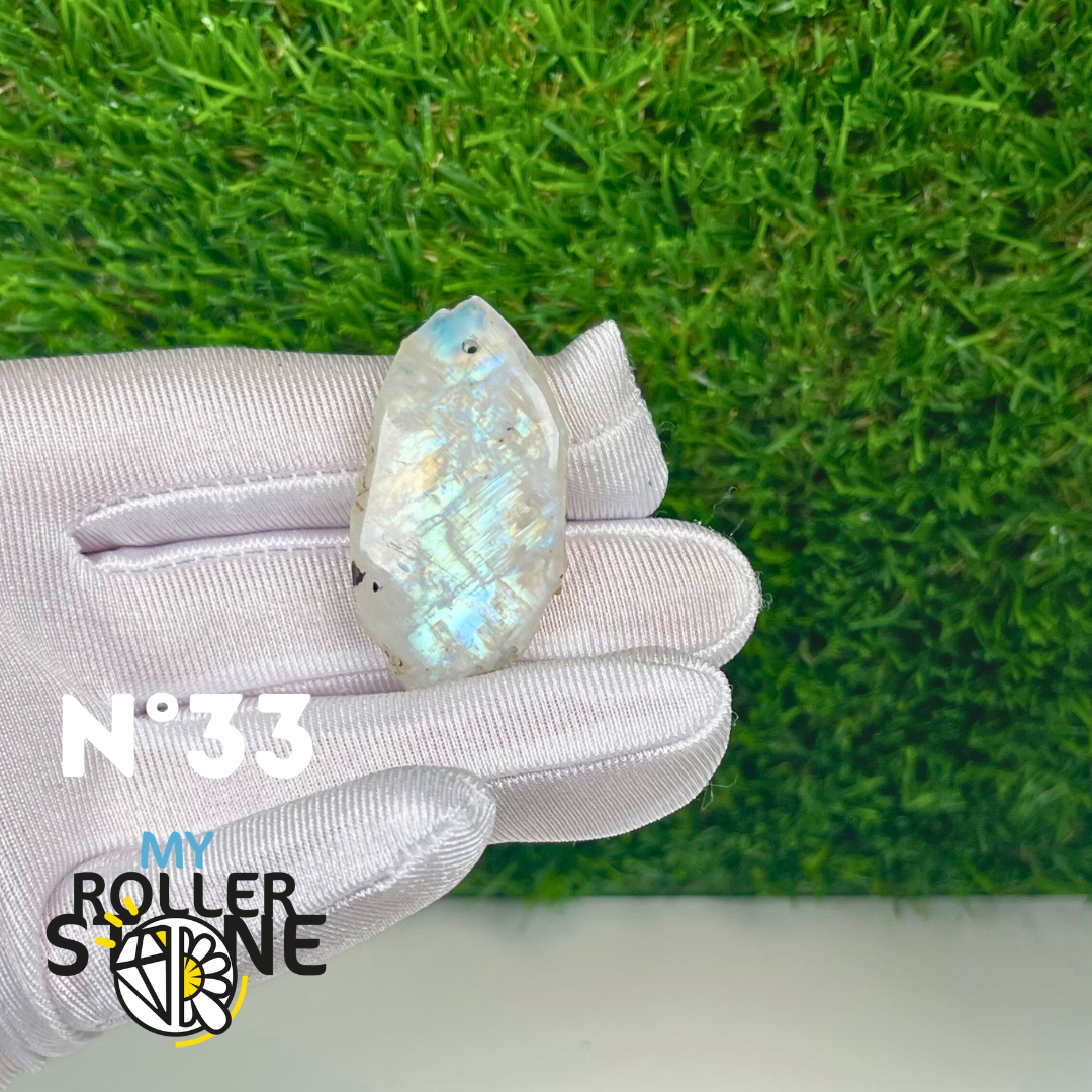 Pendentif Percé Pieristérite tranche semi brute 5A