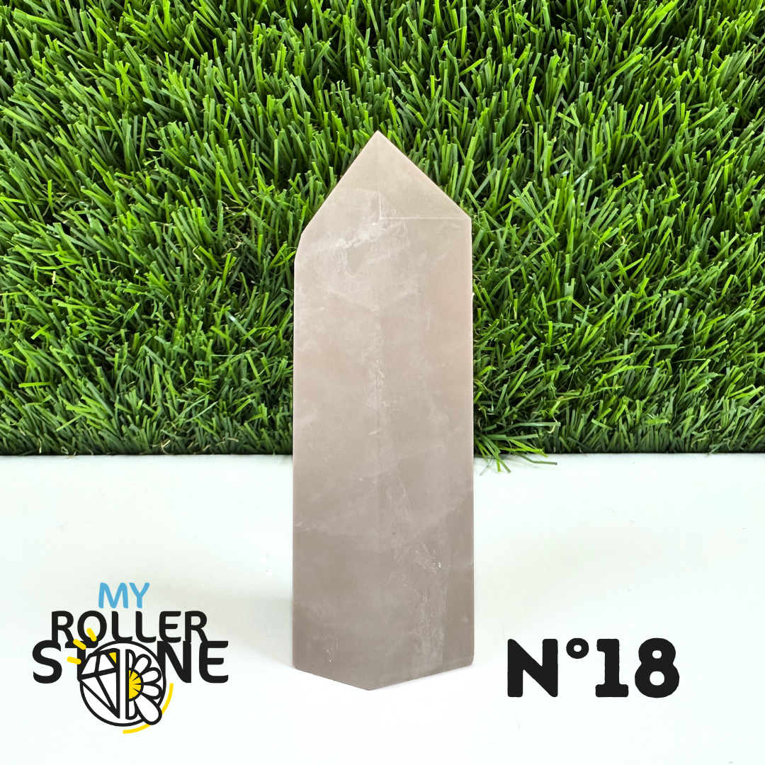 Pointes Pierre Quartz Rose