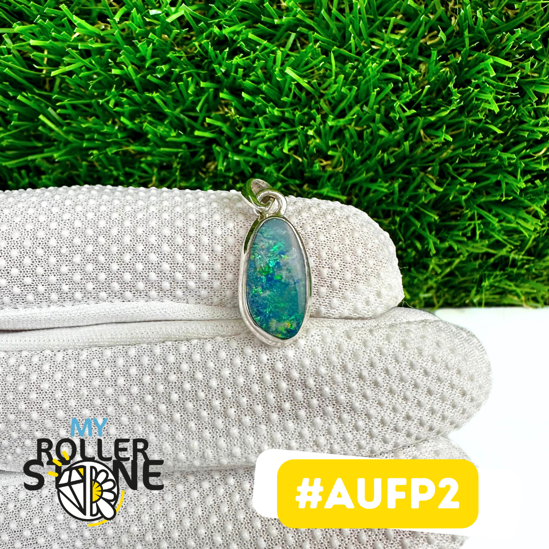 Pendentif Opale Australienne Argent 925 (AUFP2)