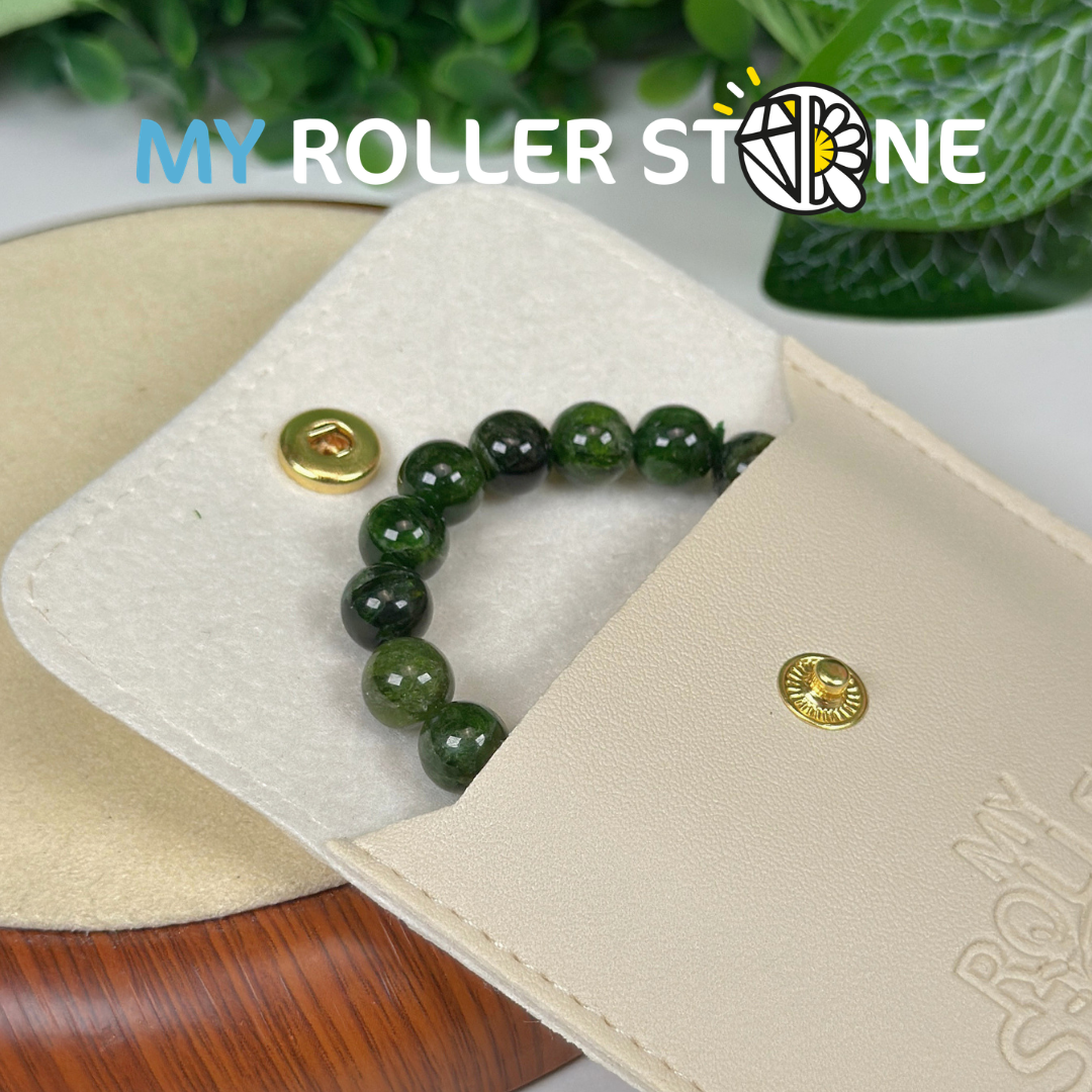 Bracelet en Diopside 3A