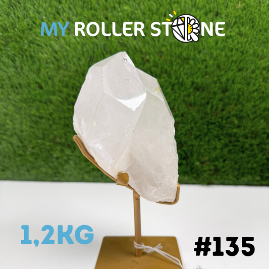 Cristal de roche sur Support #135