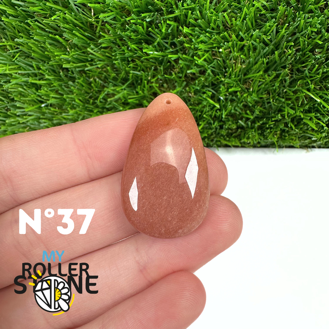 Pendentif Percé Amazonite Pêche