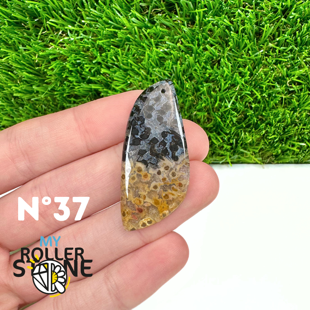 Pendentif Agate Racine de Palmier