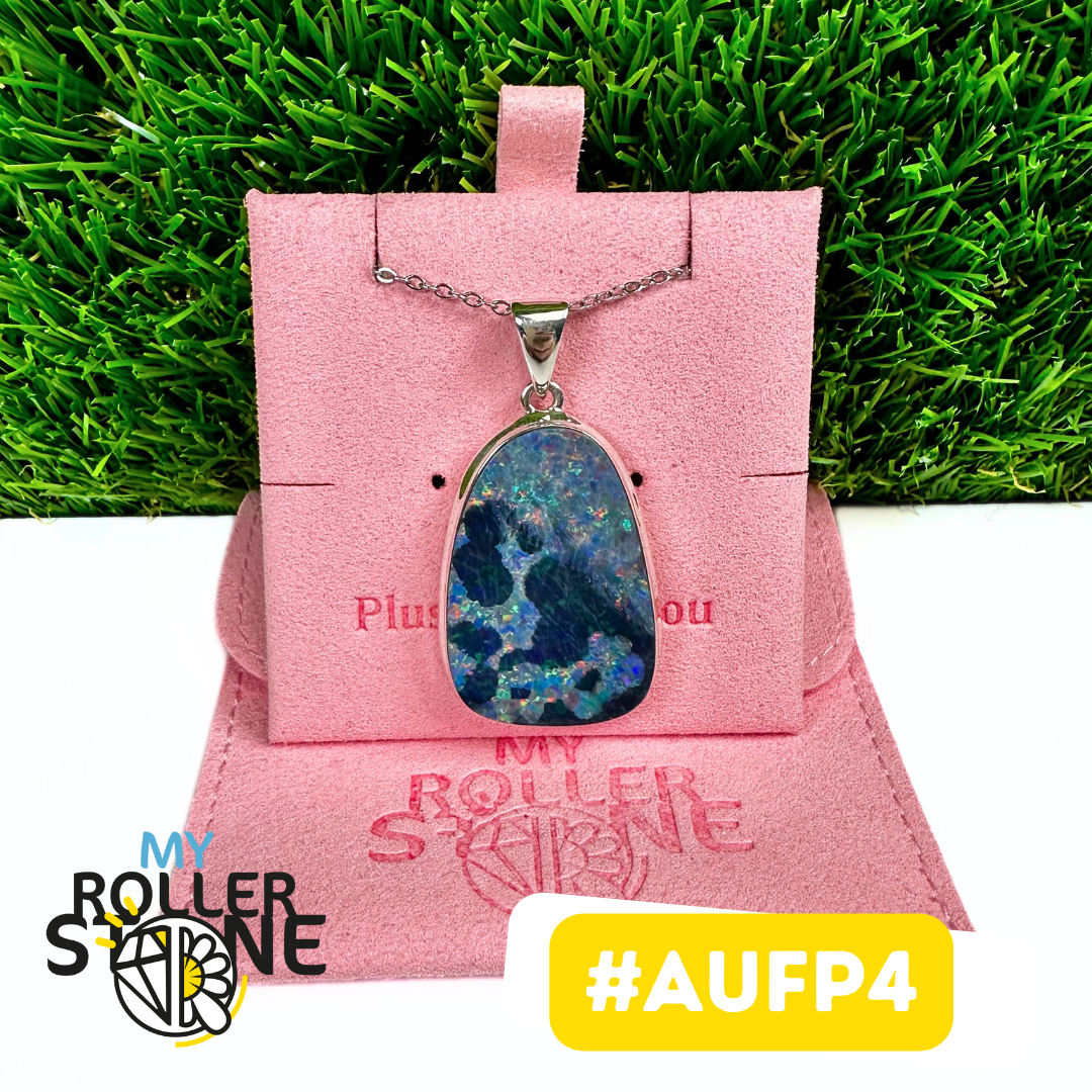 Pendentif Opale Australienne Argent 925 (AUFP4)