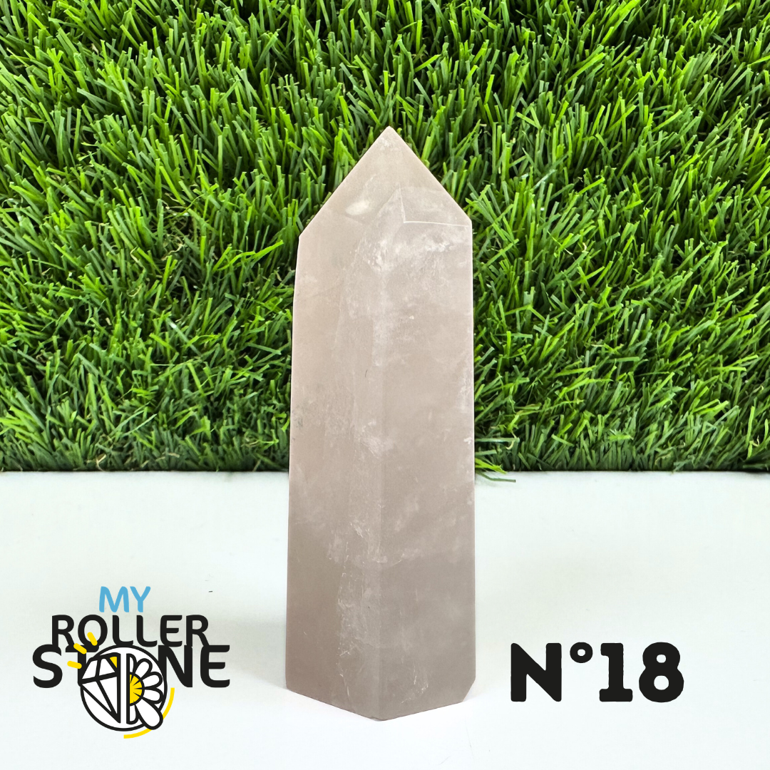 Pointes Pierre Quartz Rose