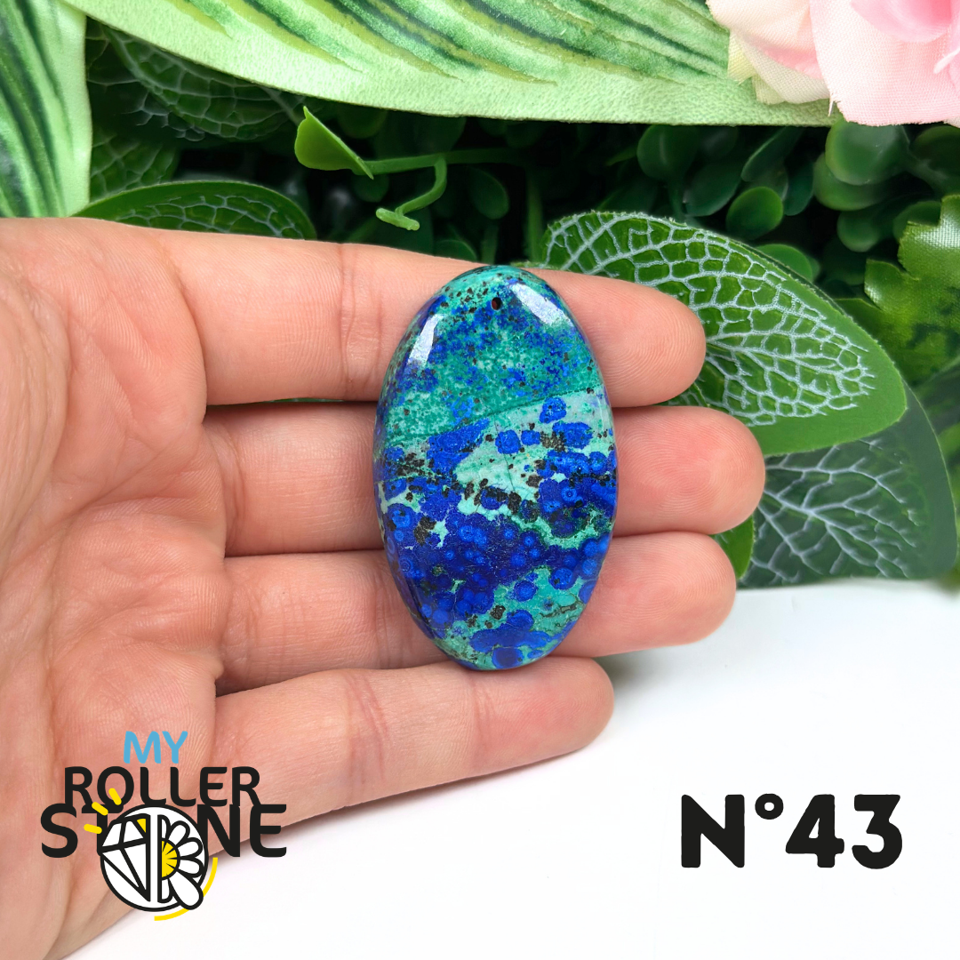 Pendentif Azurite Malachite 5A