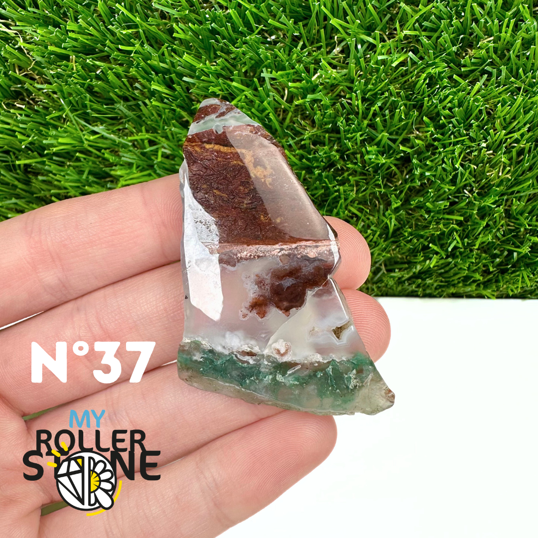 Pendentif Percé Aquaprase tranche 5A