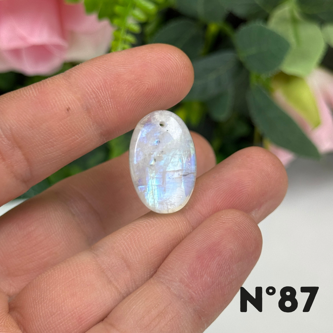 Pendentifs Pierre de lune Forme Libre 5A