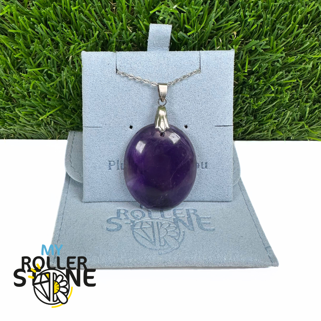 Pendentif Améthyste 5A percé