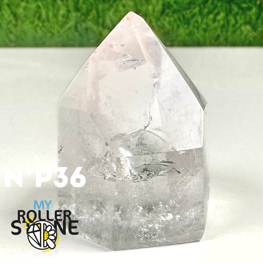 Pointe en Cristal de Roche Petite Taille