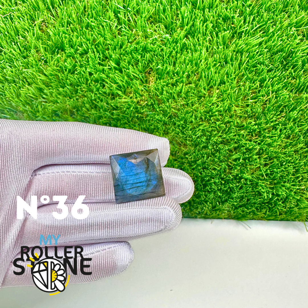 Pendentifs Labradorite blue fire Facettée 5A