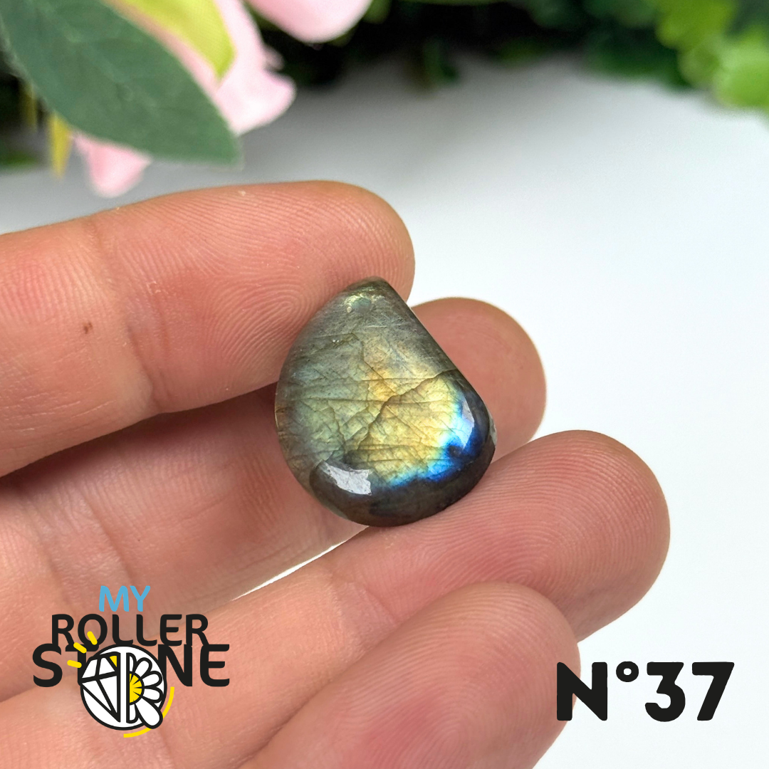 Pendentif Percé Labradorite Multi Fire 5A