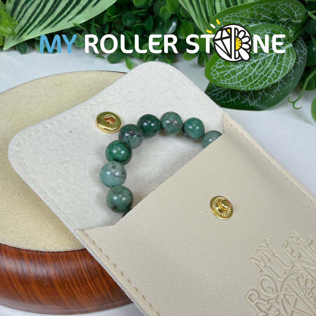 Bracelet perle Émeraude 3A