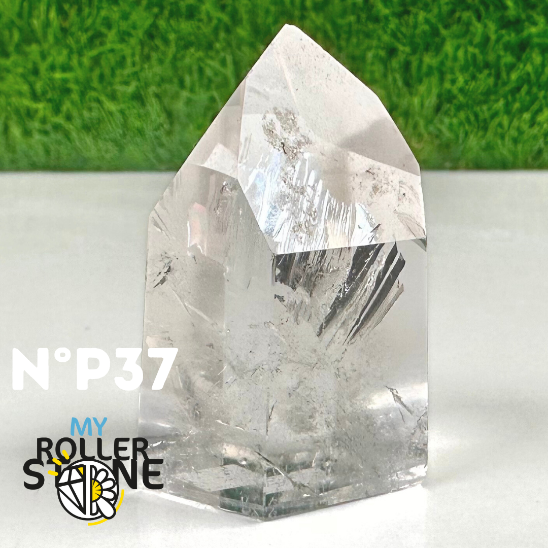 Pointe en Cristal de Roche Petite Taille