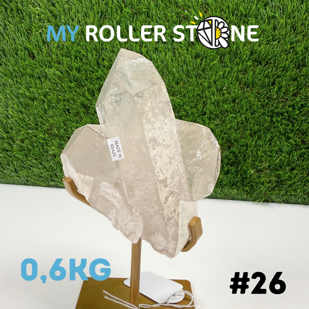 Cristal de roche sur Support #26 BIS
