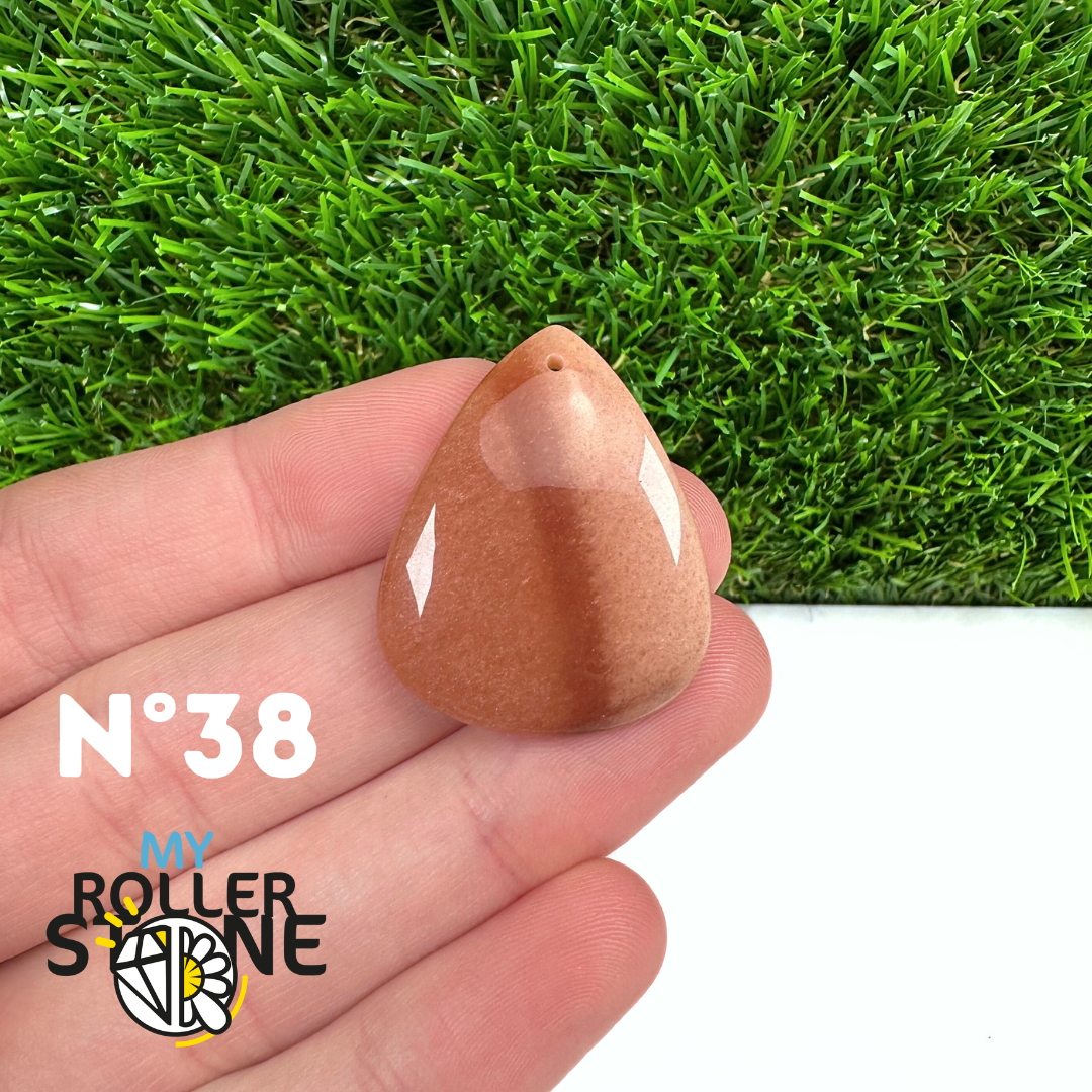 Pendentif Percé Amazonite Pêche